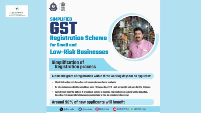 Simplified GST Registration Scheme Launched for Small, Low-Risk Businesses