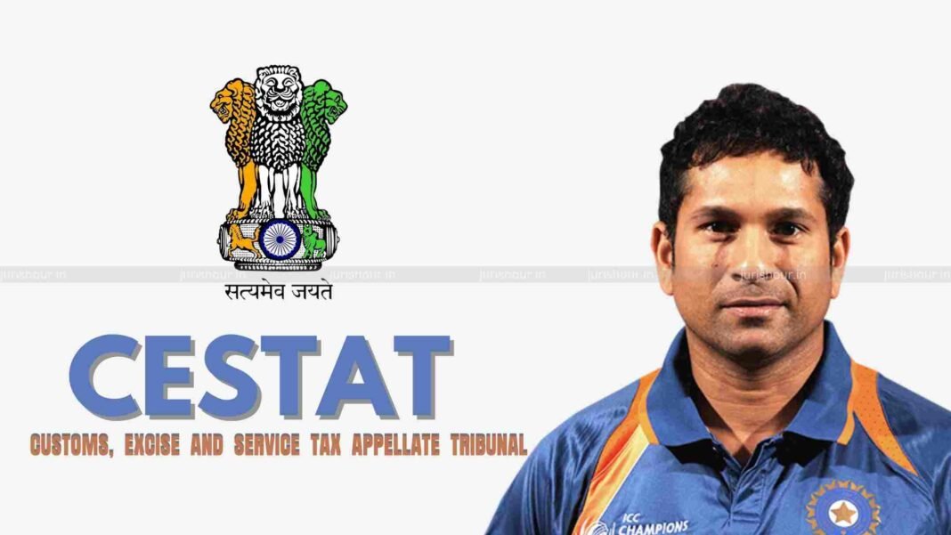 CESTAT (16) BigWin For Sachin Tendulkar | IPL Match Fees Not Taxable as Business Support Service: CESTAT