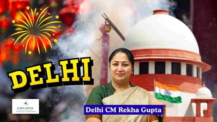 Delhi CM Rekha Gupta dewali Delhi Government to Seek Supreme Court Nod for Use of Certified Green Firecrackers This Diwali
