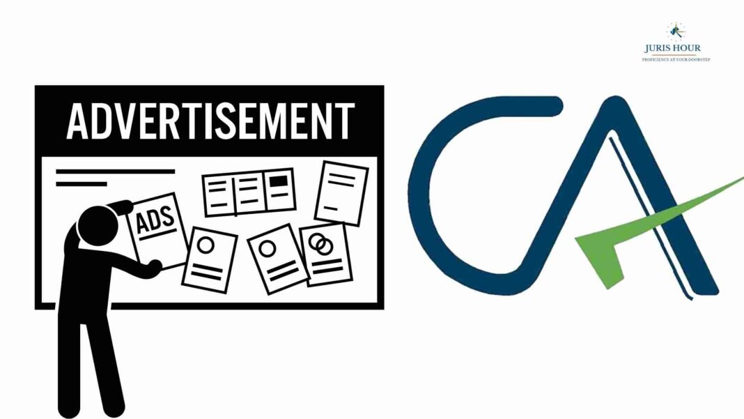 ca Govt. May Allow CAs to Advertise Services
