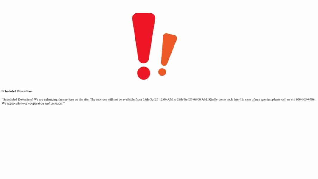 gst portal downtime GST Portal Goes Down for Maintenance Amid Peak Audit Season