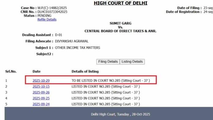 BIG BREAKING: ITR Extension Hearing Update — Delhi, Punjab & Haryana, and Gujarat High Courts in Focus