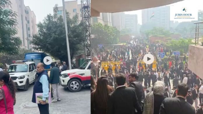 Bomb Threat In Tis Hazari and Saket Court In Delhi