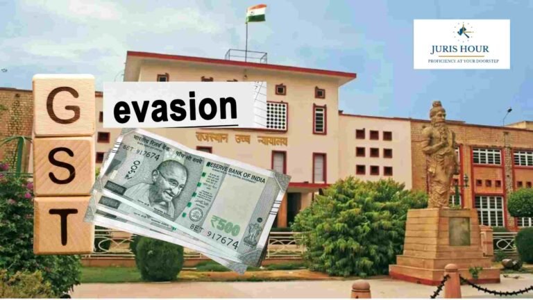Rajasthan HC Grants Bail to Businessman Accused in Rs. 1,543 Crore GST ...