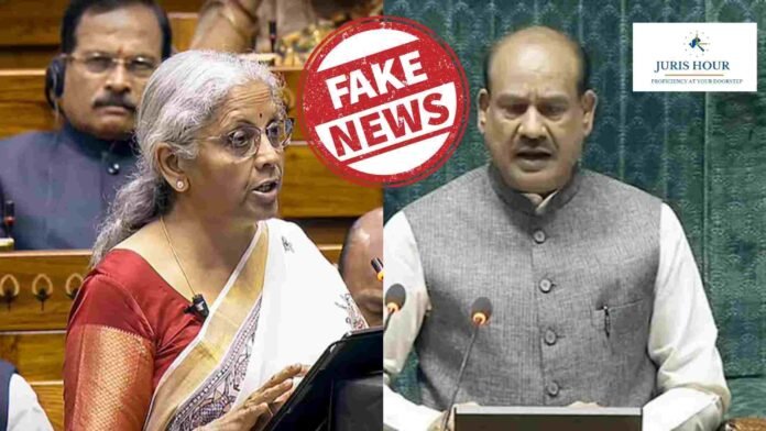 FAKE NEWS ALERT: AI Deepfake Scams Misusing Names of Om Birla and Nirmala Sitharaman