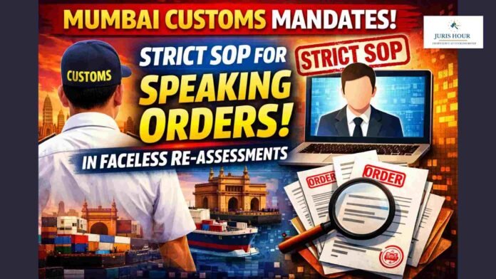 Mumbai Customs Mandates Strict SOP for Speaking Orders in Faceless Re-Assessments