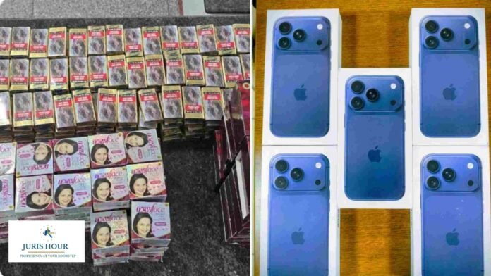 Customs Thiruvananthapuram Foils Four Smuggling Attempts, Seizes Contraband Worth Over Rs. 61 Lakh