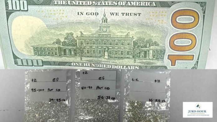 Surat Airport Customs Seize Diamonds Worth Rs. 43.97 Lakh from Bangkok-Bound Passenger