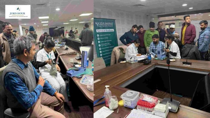 Free Health Check-Up Camp at CGST Noida Sees Enthusiastic Participation from Officers and Staff