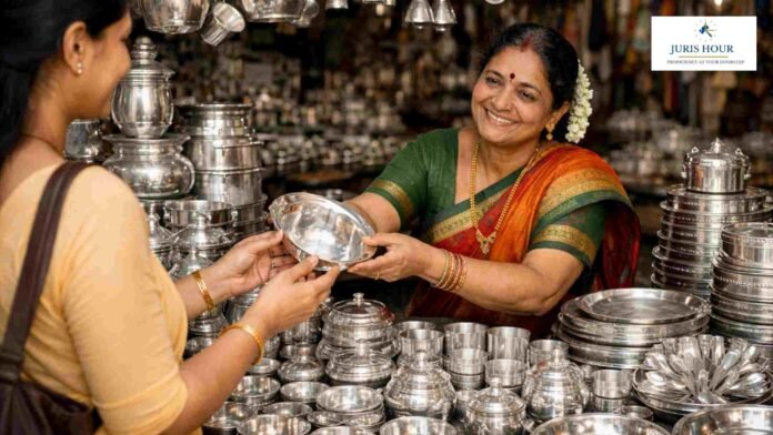 Income Tax on Sale of Silver Utensils in India : 2026 Update
