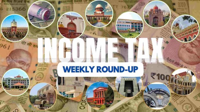 Income Tax Weekly Flashback: 04 To 10 January 2026