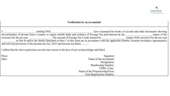 Draft Income-tax Rules, 2026 Propose Mandatory CA Verification for Foreign Tax Credit Claims