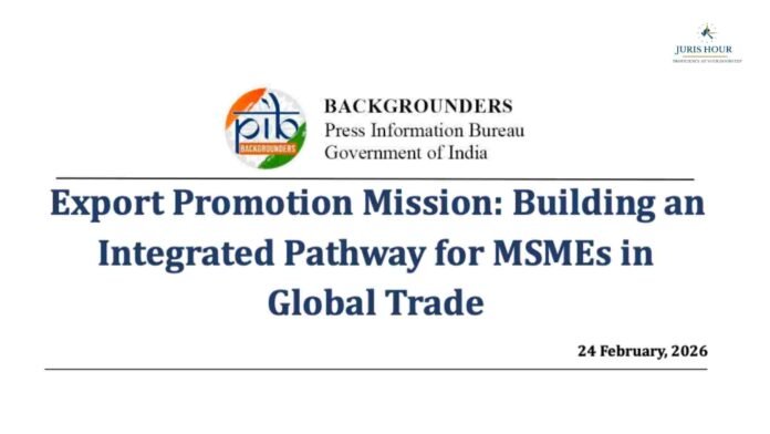 export promotion mission msme Govt. Expands Export Promotion Mission with 7 New Interventions To Benefit MSME