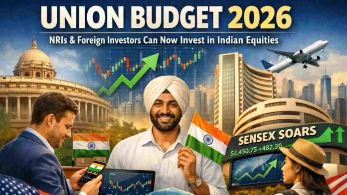 Union Budget 2026: Persons Resident Outside India Now Eligible to Invest in Listed Indian Equities Under Expanded Portfolio Investment Scheme