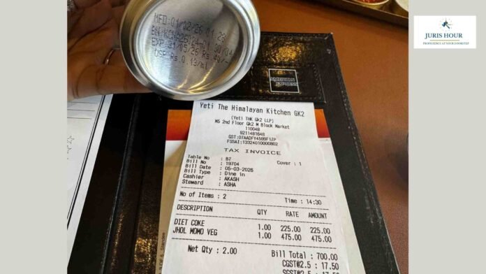 Restaurants Charging Above MRP for Packaged Beverages Raises Consumer Protection Concerns