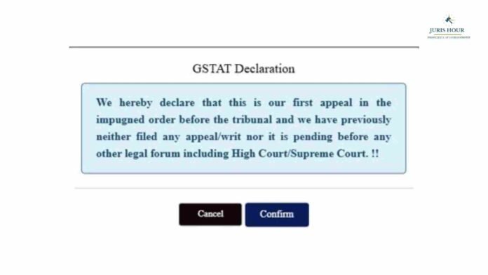 GSTAT Portal Undertaking Clause Modified After Representation by Marwar GST Appellate Tribunal Bar Association