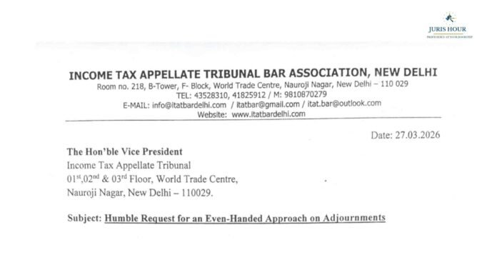 Unequal Treatment of Assessees | ITAT Bar Association Urges Even-Handed Policy on Adjournments