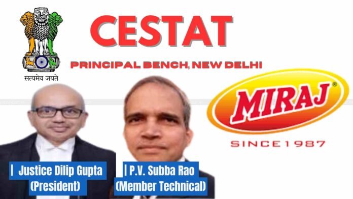 CESTAT Lays Down Strict Standards for Proving Clandestine Removal; Quashes Massive Excise Demand Against Miraj Product CESTAT Lays Down Strict Standards for Proving Clandestine Removal; Quashes Massive Excise Demand Against Miraj Product