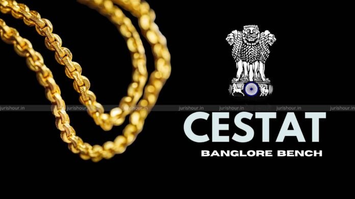 Gold Chains in Running Length Classifiable as Jewellery, Not Semi-Manufactured Gold: CESTAT Quashes Rs. 15 Lakh Penalty