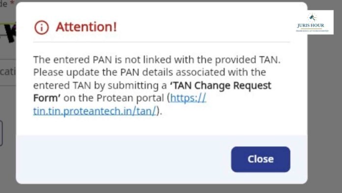 TRACES Portal Revamp Triggers PAN–TAN Linking Errors, Blocks Registration and Login for Taxpayers