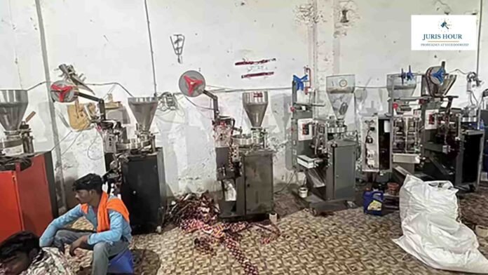 cgst pan masala unit CGST Dept. Large Scale Tax Evasion Network in Pan Masala Manufacturing Units