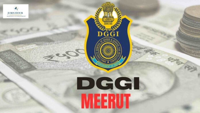 DGGI Meerut Busts Non-Existent Firm, Mastermind Admits Issuing Bogus Invoices