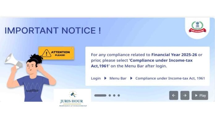 income tax compliance TRACES Website Changed