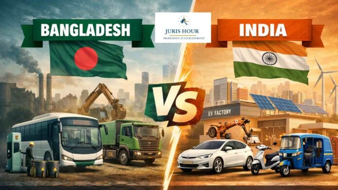 Bangladesh’s EV Push Mirrors India’s Playbook, But Lags in Scale, Policy Depth and Ecosystem Readiness