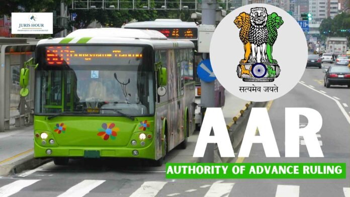 18% GST On Electric Bus Operations Under Cost Contract; ‘Electricity’ Not ‘Fuel’ for Concessional Entry: AAR