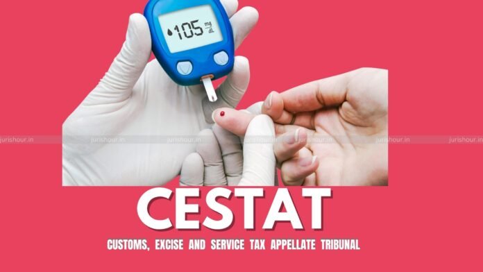 Glucometers Are Chemical Analysis Instruments, Allows Customs Exemption Benefit: CESTAT