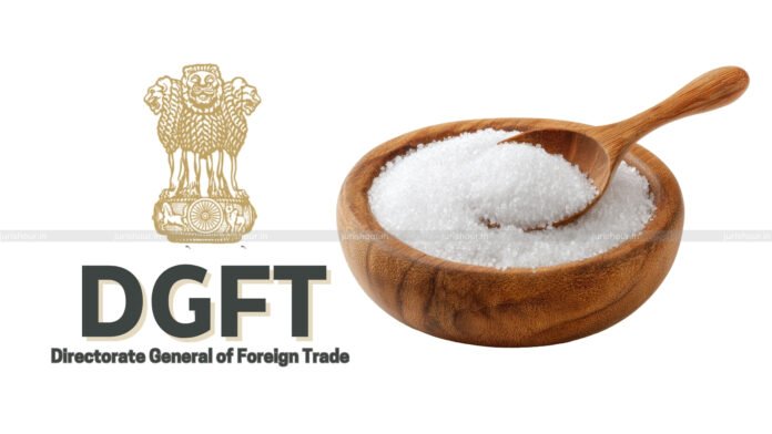 Govt. Prohibits Sugar Exports Till September 30, 2026