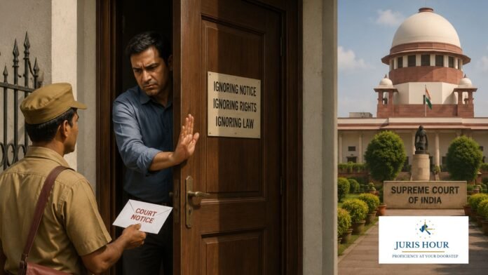 Ignoring Court Notice Can Trigger Limitation Clock Supreme Court Ignoring Court Notice Can Trigger Limitation Clock: Supreme Court