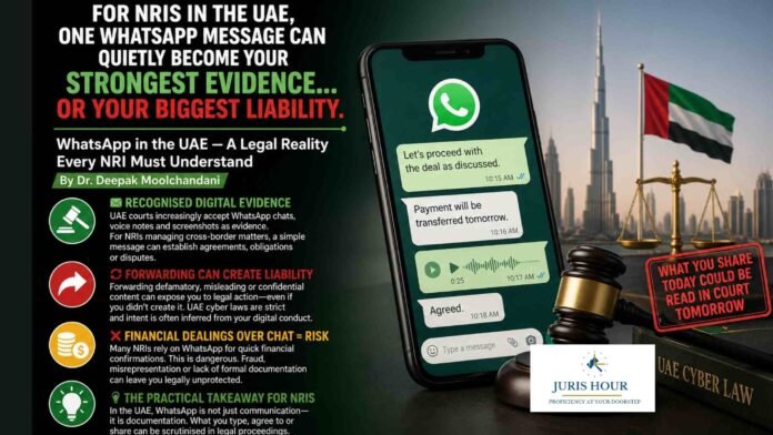 WhatsApp Messages Can Become Evidence or Liability for NRIs in UAE