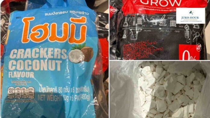 ahemdabad customs smuggling Ahmedabad Airport Custom Seizes 9.3 Kg Heroin Concealed in Food Packets