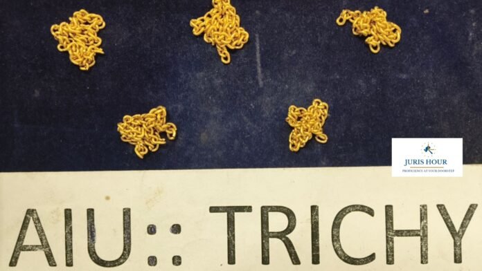 Woman Passenger Caught at Trichy Airport with Gold Hidden in Saree Knot