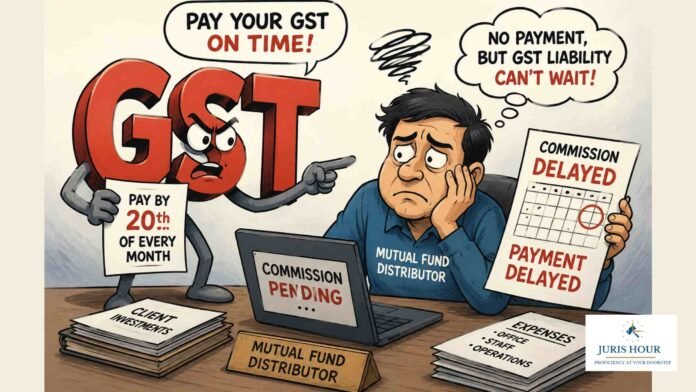 Mutual Fund Distributors Raise GST Compliance Concerns Amid Delay in Commission Payouts