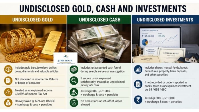 undisclosed gold cash investments Penalty on Undisclosed Gold, Cash and Investments