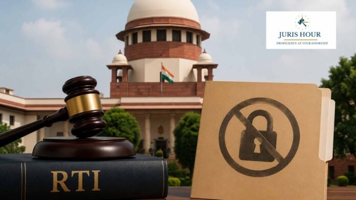 RTI Supreme court lokayukt Supreme Court Strikes Down RTI Exemption for Lokayukta Police Wing