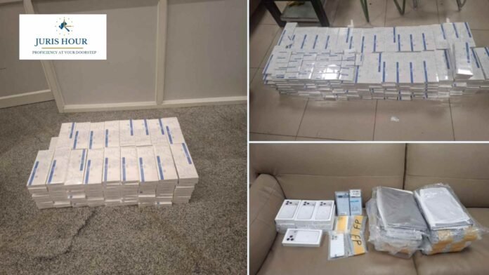 Trichy Customs Seizes Cigarettes and Electronic Goods Trichy Customs Seizes Cigarettes and Electronic Goods Worth Rs. 22.67 Lakh from Dubai Passengers