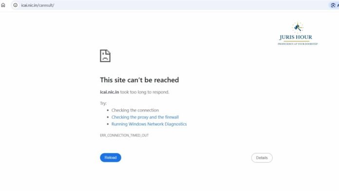 icai result portal ICAI Faces Questions Portal Remains Under Maintenance for Over 12 Hours, Result Portal Unavailable for Days