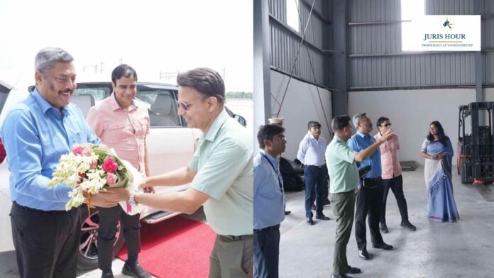 CBIC Member Surjit Bhujabal Visits Thar Dry Port ICD at Hirnoda, Reviews Import-Export Operations
