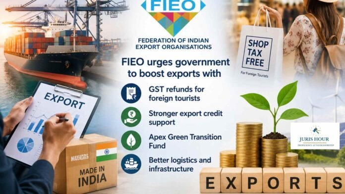 FIEO export gst refunds FIEO Urges Government to Roll Out GST Refunds for Foreign Tourists