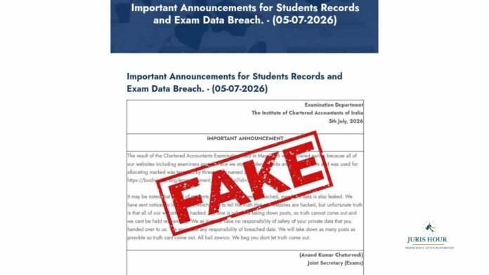 ICAI data breach ICAI Dismisses Social Media Claims of Student and Examination Data Breach