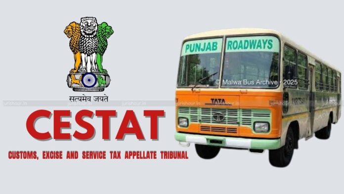 Punjab Roadways Not Liable for Service Tax as Manpower Supply Agency: CESTAT