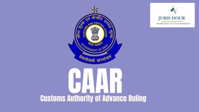 Residual Royalty on Domestic & Third-Party Procurement Not Liable to Customs Duty: CAAR Residual Royalty on Domestic & Third-Party Procurement Not Liable to Customs Duty: CAAR