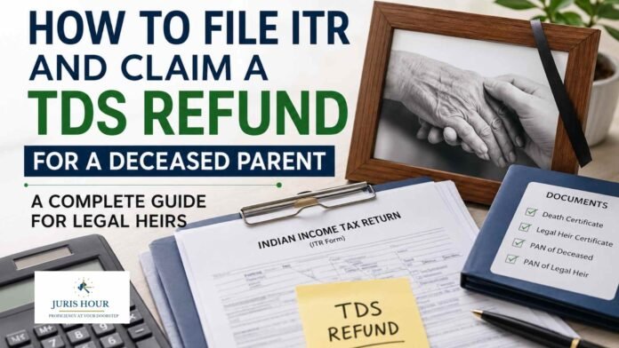 TDS Refund How to File an ITR and Claim a TDS Refund for a Deceased Parent? A Step-by-Step Guide for Legal Heirs