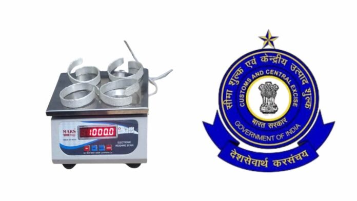 Customs Foils Ingenious Gold Smuggling Bid at Delhi IGI Airport, Seizes 1 Kg Gold Concealed as Silver-Coated Armlets Customs Foils Ingenious Gold Smuggling Bid at Delhi IGI Airport, Seizes 1 Kg Gold Concealed as Silver-Coated Armlets