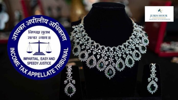 GOLD JEWELLERY KEPT AT HOME LIMIT | Diamond-Studded Jewellery Covered by CBDT’s Permissible Limit: ITAT GOLD JEWELLERY KEPT AT HOME LIMIT | Diamond-Studded Jewellery Covered by CBDT’s Permissible Limit: ITAT