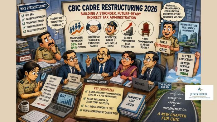 CBIC Cadre Restructuring 2026 CBIC Cadre Restructuring 2026