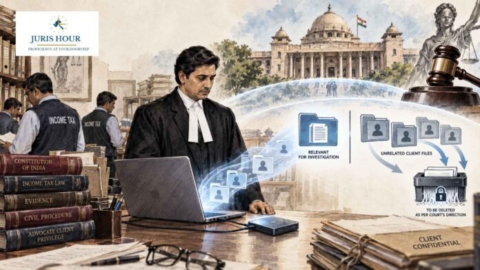 Income Tax Dept. Can’t Use Advocate’s Cloned Digital Data Against Unsearched Clients: Allahabad High Court [READ ORDER]